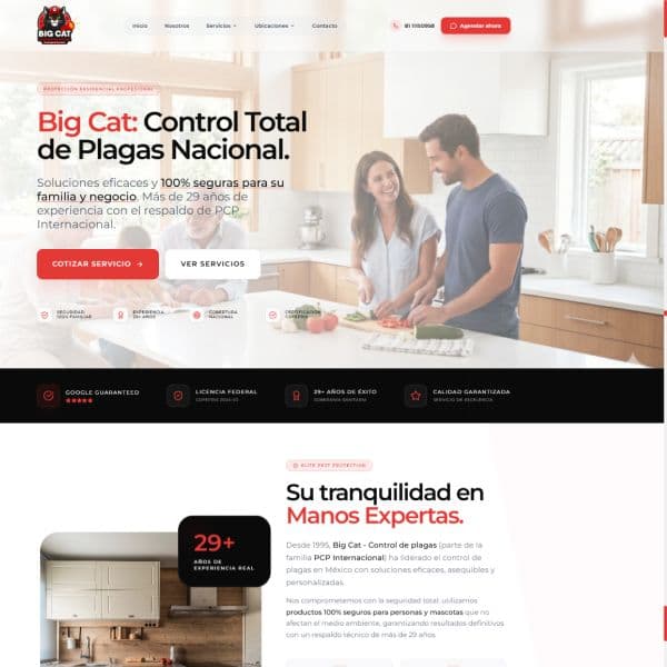 Big Cat - Control de Plagas